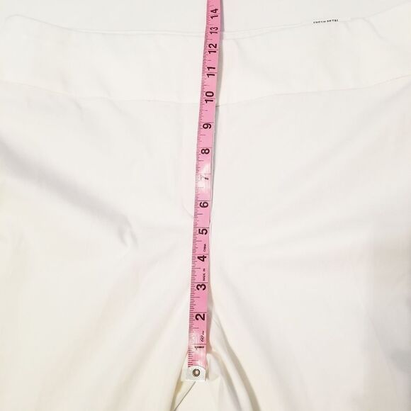Alfani White Slim Leg‎ Tummy Control Pants Size 14 - Picture 11 of 14